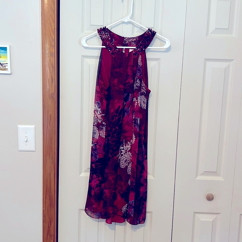 ECI New York, Size 4, floral dress